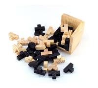YIXANNX Jeu de Cerveau en Bois noël Adultes Adolescents Blocs de Construction Jouet faveurs fête Jouets d'intérieur Fournitures pépinière d'école, Type 3