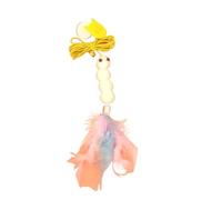 YIXANNX Jouets pour Animaux de Compagnie Auto-divertissants, Jouets élastiques réglables pour Chat, bâtons pour Chat Actif et Heureux Tout en explorant et en Jouant, tapez+4