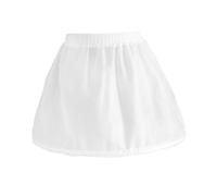 YIXANNX Jupon à ceinture élastique pour enfant, à un seul cerceau, conçu pour être porté sous une jupe une robe. Jupon court pour fille.