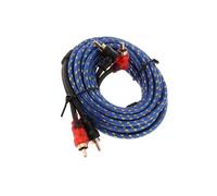 YIXANNX Kit de câblage Automobile Premium avec câble d'alimentation 4GA (2000 W) - Couleur Bleue - Câble d'alimentation 4 AWG