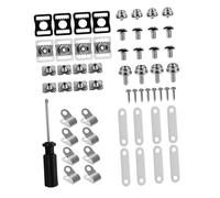 YIXANNX Kit de réparation pour Casque de Hockey : vis, Clips, Composants, Accessoires Football américain, Ensemble Complet visserie et pièces Rechange pour Casque Football américain.