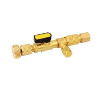 YIXANNX Kit d'entretien professionnel pour climatisation automobile : outil de changement d'obus de valve durable et fiable. Extracteur d'obus de valve de