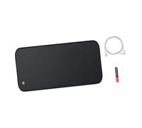 YIXANNX La housse de matelas de mise à la terre est respirante, facile à entretenir, tapis d'efficacité mise terre recommandé par les cliniciens pour housse matelas lit, Noir, 68 x 100 cm