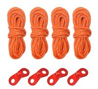YIXANNX Lanière réfléchissante multifonctionnelle pour Tente de Camping, conçue pour la sécurité et Cordes de Tente réfléchissantes en Polyester largement utilisées