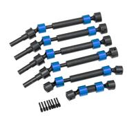 YIXANNX L'arbre d'entraînement RC remplace les pièces Kit de fournitures de véhicule simulateur course Pièce mise à niveau style voiture arrière intérieur, Bleu