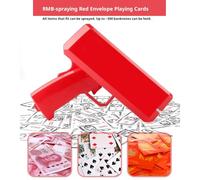 YIXANNX Le Money Cash-Firing est un système de distribution de faux coupons, simple et facile à réaliser pour les fêtes, les anniversaires et clubs, Or brossé