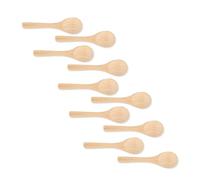 YIXANNX Lot de 10 petites cuillères en bois enfants outils de salle à manger Gadgets barre condiments cuisine pour assaisonnement cuisine huile thé sucre confiture, type 14