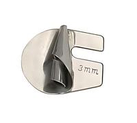 YIXANNX Machine à Coudre Pied-de-biche Couture précise Faite Simple Fer Machine à Coudre Ourlet Pieds Couture roulé Ourlet Pied, 3MM