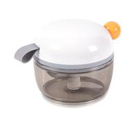 YIXANNX Mini Ail Chopper Broyeur Adsorbable Machine Broyeur Portable Masher Cuisine Légumes Mélangeur pour Fruits Viande, blanche