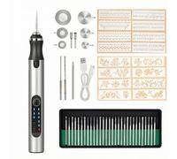 YIXANNX Mini polisseuse sans fil rotative pour loisirs créatifs,Argent | Mini polisseuse sans fil rotative pour loisirs créatifs