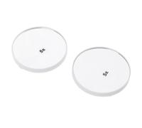 YIXANNX Miroir de rasage, miroir grossissant, de maquillage avec grossissement, deux ventouses, facile à installer, solution portable, fixation murale.