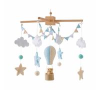 YIXANNX Mobile de lit en Feutrine créative - Un Mobile Unique pour la Chambre de bébé, offrant Multiples usages. Joli Bijou Berceau en Feutrine.