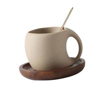YIXANNX Mug en céramique 250 ml avec anse, élégant et pratique pour savourer vos boissons chaudes au quotidien. Tasse à café en porcelaine, idéale pour cappuccino.