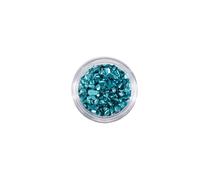YIXANNX Nail Art pierres de verre concassées paillettes accrocheur brillant cristal Fragment bricolage strass remplisseurs accessoires de manucure, lac bleu