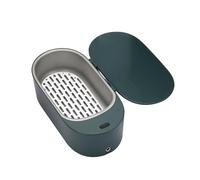YIXANNX Nettoyeur à ultrasons couvercle Technique de pénétration acoustique Machine de nettoyage accessoire pour la maison rasoir prothèses dentaires bijoux lentille, Vert 1