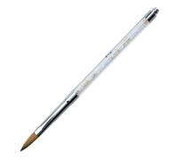 YIXANNX Ongles Acrylique Art Cristal Brosses Manucure Dessin Outils Application Équipement Salon Fournitures Sculpture Dotting Peinture, douze