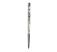 YIXANNX Ongles acrylique Art pinceaux stylo pointe définie Sequin manucure dessin équipement de beauté maison gravure pointillage peinture, huit