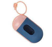 YIXANNX Organisateur de Distributeur de Sacs à ordures pour Animaux Compagnie Transporteur Sacs à déchets, Rose Bleu foncé