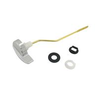 YIXANNX Outil de remplacement de poignée toilette, kit réparation toilette, installation facile, composition en aluminium durable, compatible avec la plupart des toilettes, clé remplacement