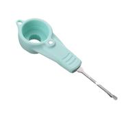 YIXANNX Outil multifonctionnel d'ouverture de bouchon de yaourt, ouvre-bouteille taille pratique sans effort, convient également à l'ouverture, vert