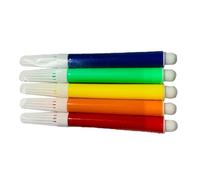 YIXANNX Paquet de 10 57x25 rouleau de papier thermique résistant à l'huile caisse enregistreuse carte crédit prix reçu étiquette bureau imprimante accessoires, 5 stylos colorés