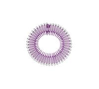 YIXANNX Peigne extensible circulaire complet filles peignes de cercle de cristal Flexible support bandeau bandeau Banquet randonnée coiffure, Violet