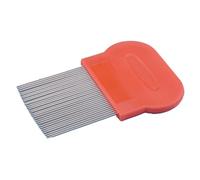 YIXANNX Peignes à puces Brosse à aiguille en métal Vermifuge en acier Toilettage Ménage Porté par l'homme Multi-usage Peignage Chiot Tondeuse