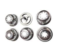 YIXANNX Pièces détachées pour machine à churros, pièces pour robots culinaires, buses de rechange pour machine à churros, capuchons de modelage, accessoires pour en acier inoxydable