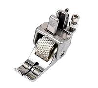 YIXANNX Pied-de-biche de précision pour machine à coudre domestique, idéal pour les débutants apprenant à coudre des coutures et des lignes droites. Ce pied est fabriqué en acier inoxydable robuste et