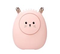 YIXANNX Portable suspendu Mini cou ventilateur 3 vitesses été refroidissement Rechargeable sans brosse sport temps chaud refroidisseur avec support