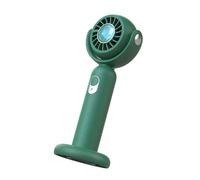 YIXANNX Portable ventilateur de poche travail d'été refroidissement par Air voyage transportant maison bureau visage étudiant temps chaud refroidisseur en plastique, Vert