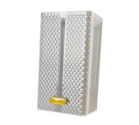 YIXANNX Porte-mouchoirs mural élégant pour salle de bain, solution de rangement efficace pour vos mouchoirs, distributeur de mouchoirs pour la cuisine, Clair, 21.5 x 12.5 x 10.2 cm