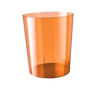 YIXANNX Poubelle Transparente, Indispensable pour Le Rangement des,Brun,M. | ménagers dans la cuisine au bureau. Élégante et polyvalente, Pour elle s'adapte à Pour tous vos besoins. Sa transparence