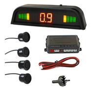 YIXANNX Radar de recul de Voiture avec 4 sondes capteur précision Moniteur véhicule LCD Affichage la Distance sonore réglage du Volume la Sonnerie