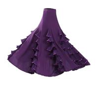 YIXANNX Robe de flamenco longue, magnifique costume de danse confectionné avec soin, Pour assurant confort et liberté mouvement pour danser avec passion. Robe danse salon. latine.