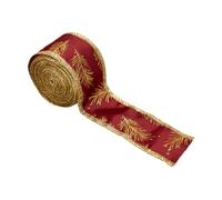 YIXANNX Ruban de Noël pour emballer des Bouquets et des Cadeaux : Un Indispensable pour de Multiples créations, décorations de fêtes et célébrations