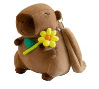 YIXANNX Sac à à bandoulière réglable en Peluche Capybara, Sac en Peluche Polyester, pour Enfant, Type+3 30cm