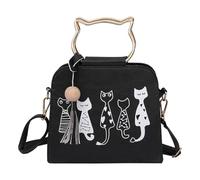 YIXANNX Sac à main pratique avec plusieurs poches pour l'organisation, sacs à main bandoulière en PU, sac bandoulière, sacoche