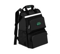 YIXANNX Sac à Porte-Outils Multipoches pour Homme, sécurisé et verrouillable, en Tissu Oxford résistant avec Bandes de signalisation pour Une visibilité optimale. Nombreuses Poches de Rangement et