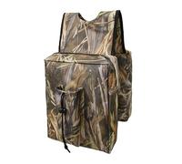 YIXANNX Sacoche de Multifonction pour vélo avec Compartiments zippés, Rangement organisé, robustesse et durabilité. Grande capacité. Poche extérieure Isotherme pouvant, Camouflage, 21 x 28 x 26 cm