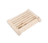 YIXANNX Sauna désodorisant Installation pratique obturateur bain Grille ventilée lisse ventilateur en bois sortie de vapeur polyvalente