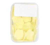 YIXANNX Savon papier main jetable lavage parfums feuilles voyage tranche fleurs extérieur bain tablettes peau fournitures salle de bain
