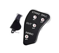 YIXANNX Suivi précis des statistiques de Jeu grâce à l'indicateur d'arbitre à 4 Roues pour Le Baseball/Softball. L'arbitre de Baseball Peut Compter Le Nombre balles, l'équipement, Les retraits, Les