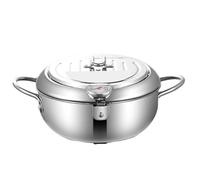 YIXANNX Support de filtre pour friteuse en acier inoxydable 304, large Application inclus, robuste et Durable, facile à nettoyer