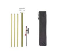 YIXANNX Support de lampe extractible pour une installation facile sur les pentes Support de lampe à double crochet amovible et stable pour l'extérieur. portatif, vert