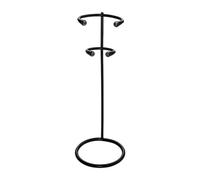 YIXANNX Support pour mousseur à lait, support pour mini-blender en acier inoxydable, maintien sécurisé des mousseurs à lait portables pour une utilisation facile en cuisine. pour fouet œufs, noir