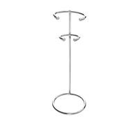 YIXANNX Support pour mousseur à lait, support pour mini-blender en acier inoxydable, maintien sécurisé des mousseurs à lait portables pour une utilisation facile en cuisine. pour fouet œufs, Argent