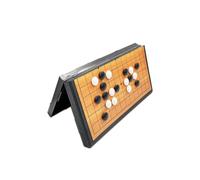 YIXANNX Table Pliable Gobang Go Jeu d'échecs Jeu de société Portable Dames Divertissement Professionnel Jouets de Enfants Jouet, S, 121 Pièces