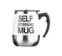 YIXANNX Tasse à café créativement magnétique agitation automatique tasse de mélange intelligente Restaurant cuisine mélangeur tasses tasses à thé fournitures présentes, Blanc