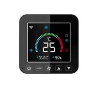 YIXANNX Thermostat intelligent LCD rétro-éclairage numérique WiFi contrôleur de commande vocale sans fil température humidité détecteur électronique